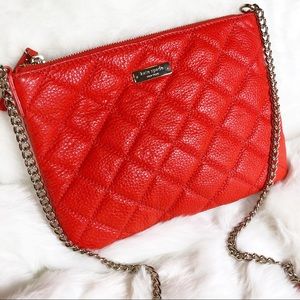 Kate Spade Gold Coast Ginnie crossbody red orange